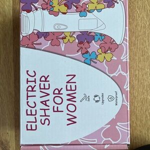 Electric Shaver for Women - Pink and White
